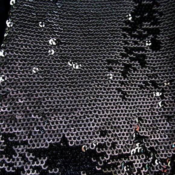 GDM Paris Black Sequin Open Crop Jacket - Picture 5 of 10